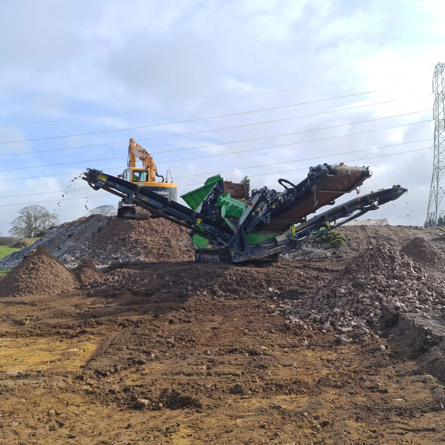 3 way aggregate screening