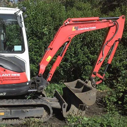 mini digger